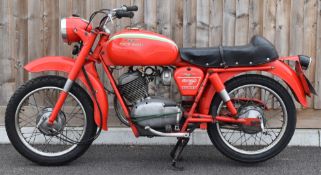 1964 Moto Guzzi Stornello 125cc four stroke motorcycle, registration number GNH 371B, with V5c, 2017