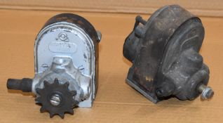 Two CAV K.U.I single cylinder motorcycle or similar magnetos, purchased by the vendor to suit his