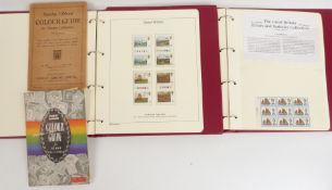 The Great Britain Errors and Varieties Collection, in two albums