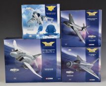 Four Corgi The Aviation Archive Jet Fighter Power 1:72 scale limited edition diecast model