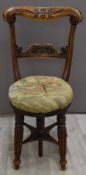 Victorian adjustable chair