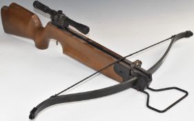 Megaline 150 crossbow with 4x20 scope.