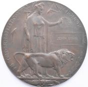 John Lewis memorial plaque / death penny