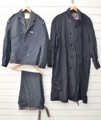 Royal Observer Corps ephemera comprising airman's rain proof coat, size No 6 dated 1960, man's