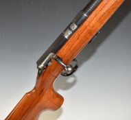 BSA Supersport .22LR bolt-action rifle with semi-pistol grip, raised cheek piece, multi-shot