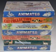 Seven unopened boxes of Wade Tom Smith crackers comprising Tales from the Nursery, Snow Life x 2,