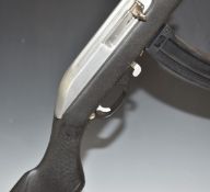 Marlin .22 semi-automatic take-down rifle with chequered semi-pistol grip, adjustable sights,