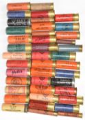 Forty paper cased collectors shotgun cartridges including Eley Special Trapshooting, Kynoch