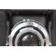 Ross Ensign Selfix 12-20 folding camera fitted with Xpres 75mm f3.5 lens, in original leather case - Image 4 of 7