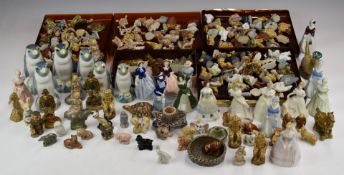 Large collection of Wade Whimsies, collectables, book etc