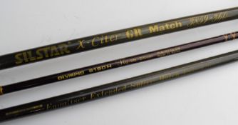 Fishing tackle including coarse and fly fishing rods and reels including two centrepins, Scierra