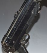 Marushin MP40 sub machine gun replica rifle with folding stock, extended magazine, pellet shells