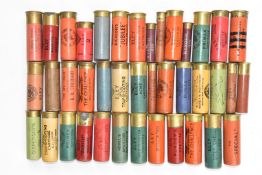Forty paper cased collectors shotgun cartridges including Eley Special Trapshooting, Kynoch