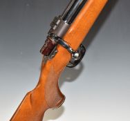 Parker-Hale .243 bolt-action rifle with chequered semi-pistol grip and forend, sling mounts,