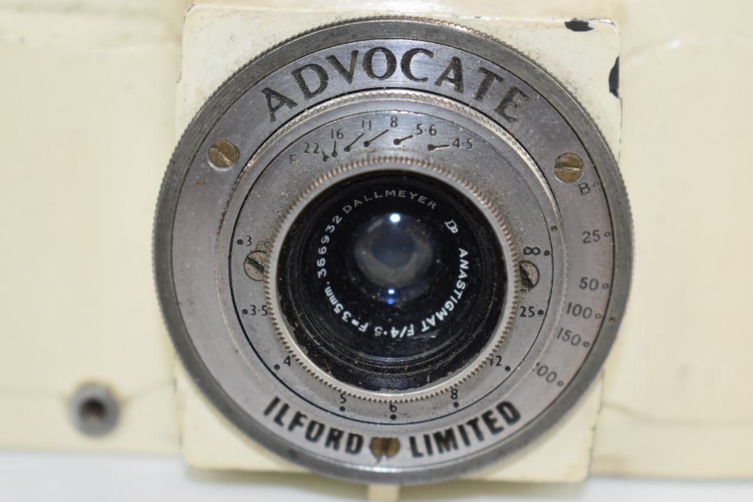 Ilford Advocate 35mm camera, in original leather case - Image 2 of 5