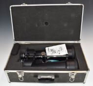 Revelation 25x100 binoculars, in flight style carry case, length 52cm