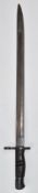 American WW1 bayonet with good stamps to ricasso including Remington 1917 and 42cm single edged