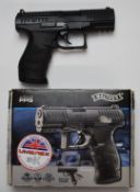 Umarex Walther PPQ .177 air pistol, serial number 12C77913, in original box.