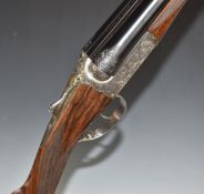Cogswell & Harrison Victoria 16 bore side by side ejector shotgun with engraved scene of a
