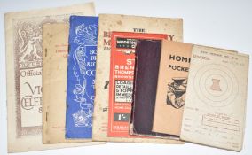 WW2 Home Guard interest including the Home Guard Pocket Manuals dated 1941 and 1943, Browning