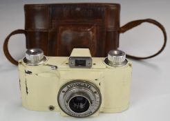 Ilford Advocate 35mm camera, in original leather case