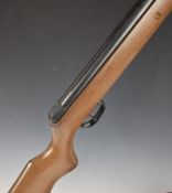 BSA Meteor Mk 6 .177 air rifle with semi-pistol grip and adjustable sights, serial number ZE20625