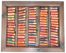 Seventy-five mainly paper cased collectors shotgun cartridges including Yellow Wizard Rustless, Eley