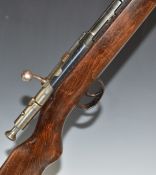 Webley & Scott .410 single barrelled bolt-action shotgun with 25.5 inch barrel, overall length 115m,