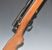 Crosman 160 Pellgun .22 bolt-action air rifle with semi-pistol grip, NVSN.