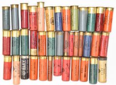 Forty paper cased collectors shotgun cartridges including Eley Special Trapshooting, Kynoch