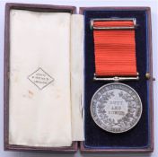 Victorian The Society for the Protection of Life From Fire 1843 medal awarded to William Capper,