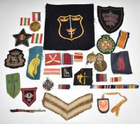 British WW2 military insignia including Gurkha etc