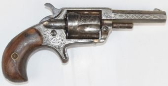 American Robin Hood No 8 ½ .30/32 five-shot single action revolver with sheath trigger, all over