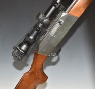 Sabatti Sporter .22LR semi-automatic rifle with semi-pistol grip, Nikko Stirling Mountmaster 3-