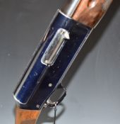 Luigi Franchi 12 bore 5-shot semi-automatic shotgun with chequered semi-pistol grip and forend and