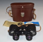 Carl Zeiss Jena Deltrintem 8x30 binoculars, in original leather case with instructions