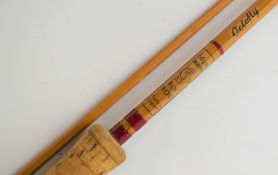 Edgar Sealey 'Octofly' split cane fly fishing rod