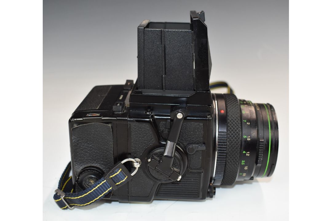 Zena Bronica medium format camera, with 120 film back, waist level finder and 1:2.8 75mm lens - Image 7 of 7