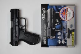 Umarex Walther CP99 Compact .177 air pistol, serial number 13G02255, in original box.