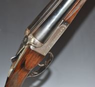 Edwinson Green of Cheltenham and Gloucester 12 bore side by side ejector shotgun with named and