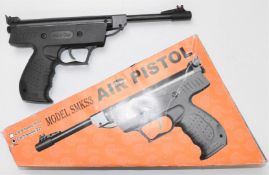SMK XTS3 ..22 air pistol with shaped composite grip and adjustable sights and trigger, NVSN, in