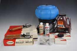 A very large and comprehensive collection of mainly Lee re-loading equipment including dies for .223