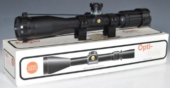 Edgar Brothers Opti-Mate 20x42 rifle scope, in original box.