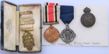 Special Constabulary for Faithful Service Medal named to Arthur A Brodie and his Metropolitan