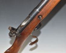 Vickers-Armstrongs Ltd .22 Martini underlever-action target rifle with adjustable peep hole