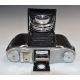 Ross Ensign Selfix 12-20 folding camera fitted with Xpres 75mm f3.5 lens, in original leather case - Image 6 of 7