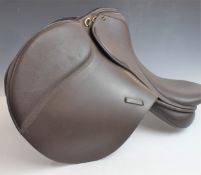 GFS brown leather saddle and a Wintec saddle