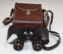 Carl Zeiss Jena Jenoptem 8x30W binoculars, in original leather case