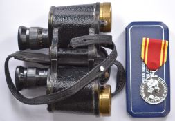 Fire Brigade Long Service & Good Conduct Medal named to Leading Fireman Michael J Powell together