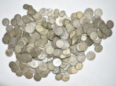 Approximately 5290g of pre 1947 UK silver coins, including many gradeable examples
